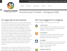 Tablet Screenshot of casaturchetti.it